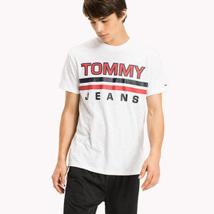 Tommy Hilfiger pánské tričko s logem - XL (100)